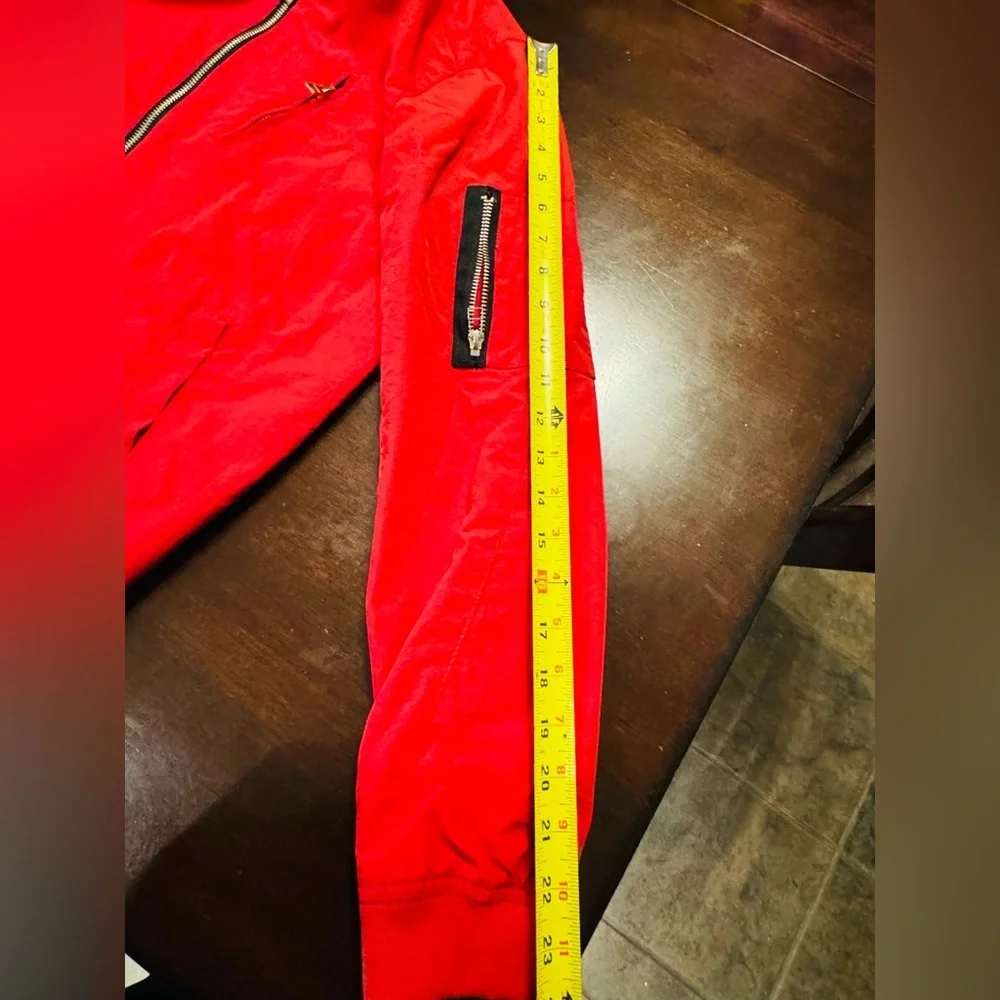 RIFLESSI BOMBER JACKET SIZE 2XL UNISEX ZIPPERS